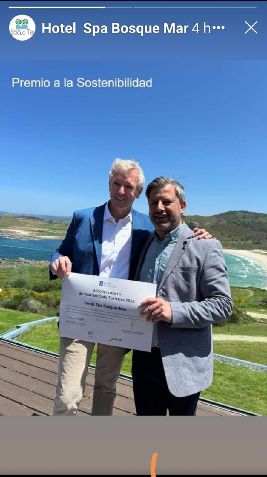 Hotel Spa Bosque Mar Reboredo Kültér fotó